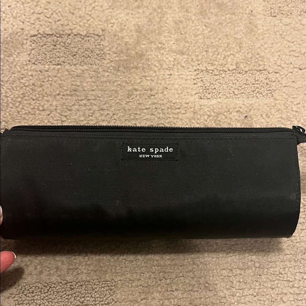 Kate Spade Black Zippered Pouch
